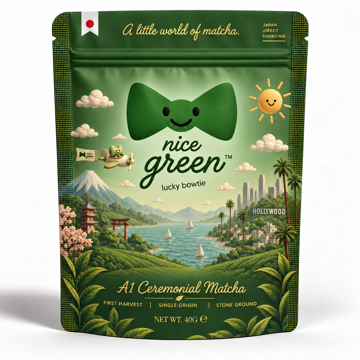 Nice Green A1 Matcha 40 g pouch
